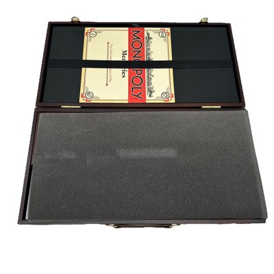 RARE Monopoly 1935 Deluxe First 1st Edition Reproduction Wood Case