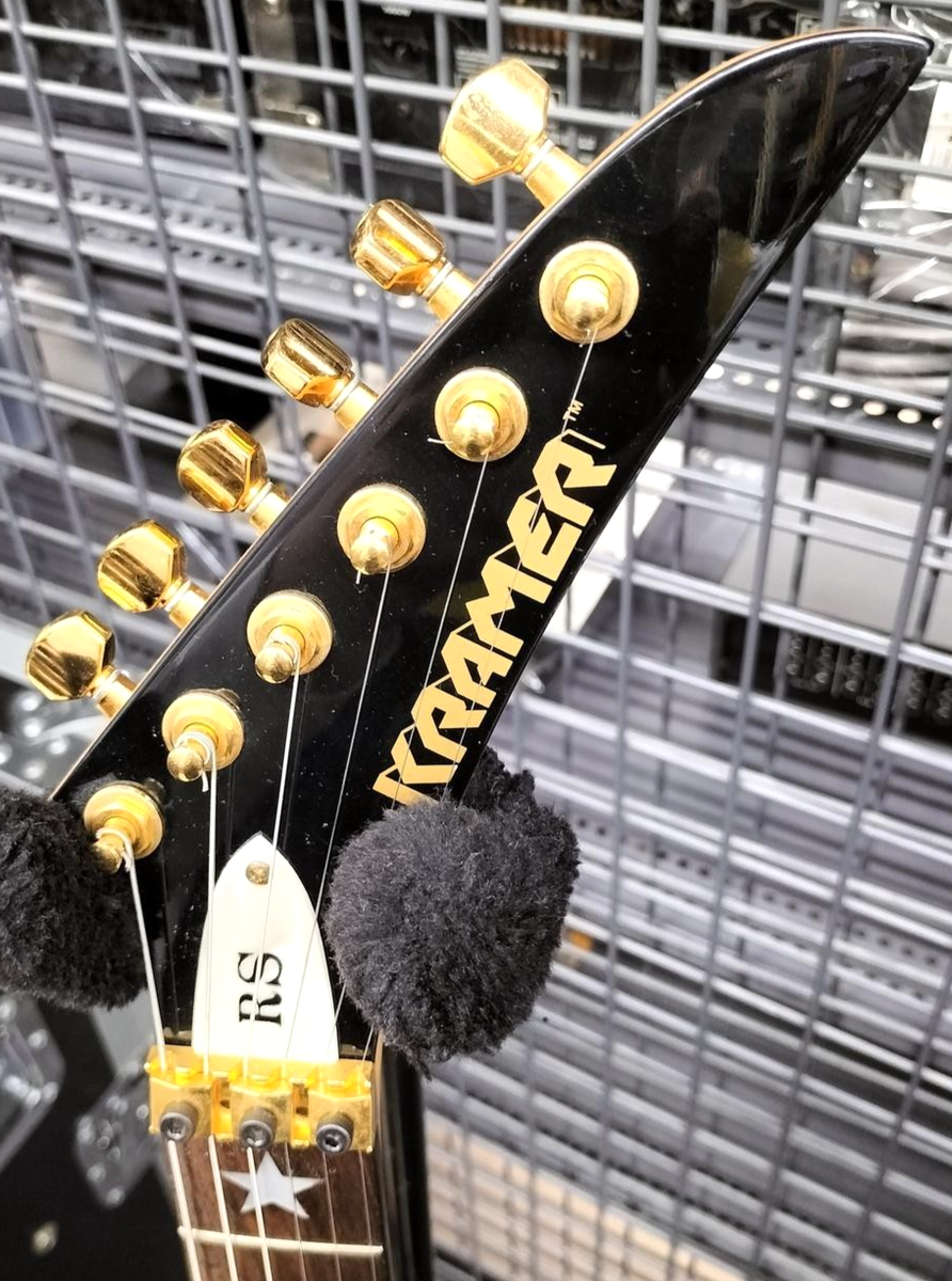 Kramer Richie Sambora RS Guitar KRS-130 Black 3-Humbucker Pickup