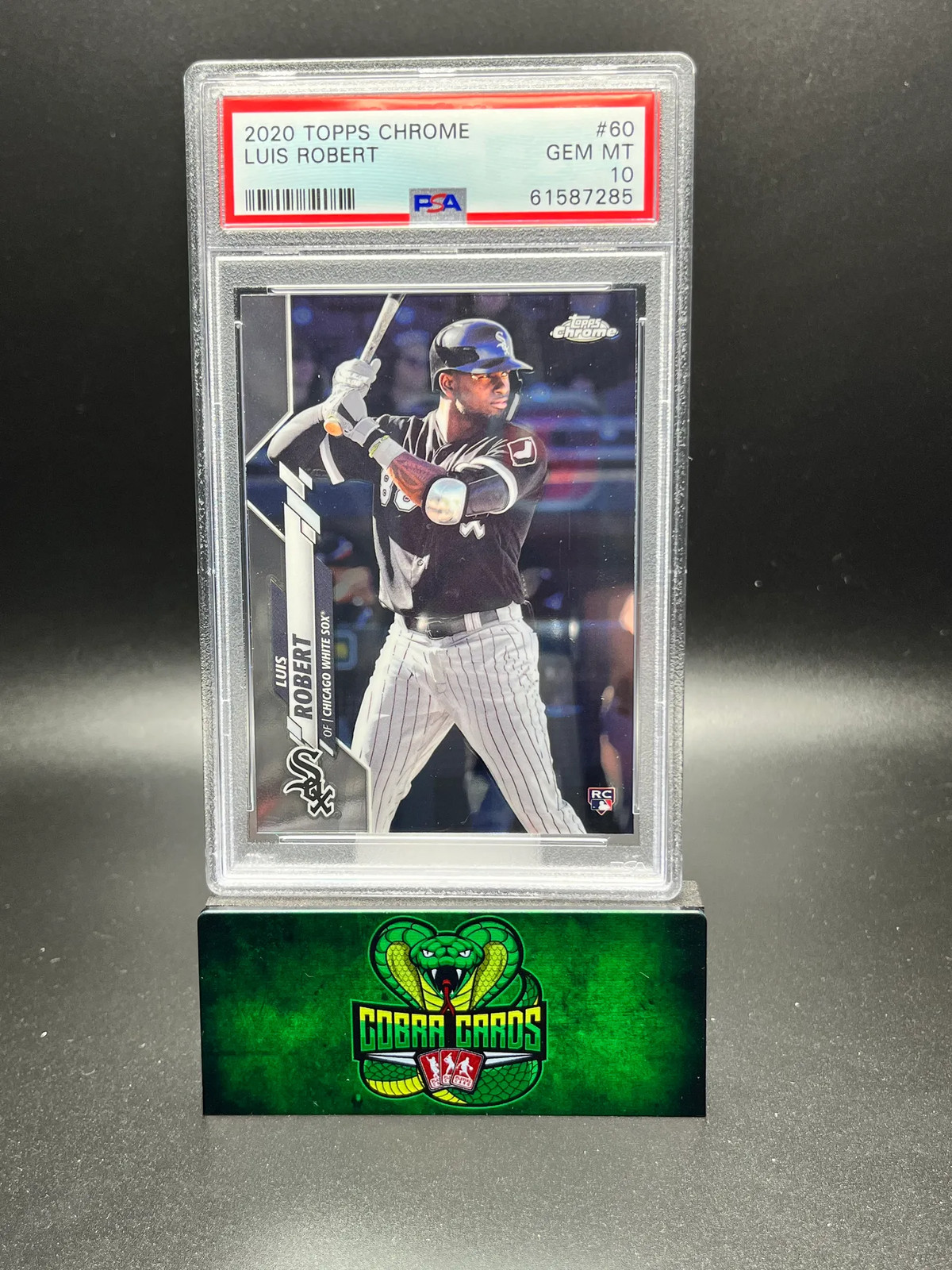 2020 Topps Chrome Luis Robert #60 PSA 10