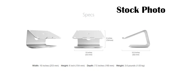 Rain Design mStand360 Laptop Stand with Swivel Base  FAST FREE SHIPPING b - Image 3 of 4
