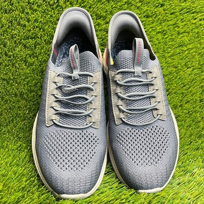 Skechers Max Cushioning Mens Size 7.5 Gray White Walking  display picture 2