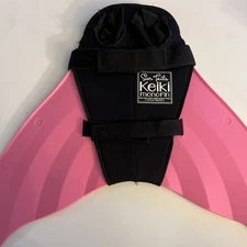Mermaid Swim Fin 6-12 Sun Tail Child's Pink Keiki Monofin Stretchy Neoprene Q49