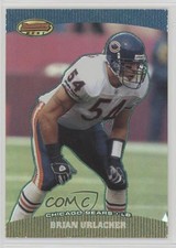 2004 Bowman's Best Green /499 Brian Urlacher #4 HOF e0v