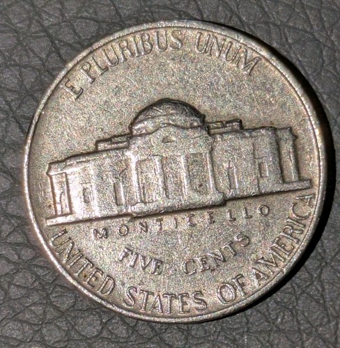1963 5c Nickel Very Good Condition - Picture 6 of 6