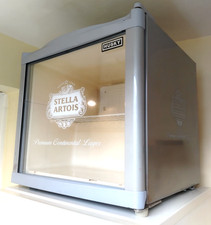 Husky Kule Kube Stella Artois Beer Fridge Table Top Drinks Cooler 50 Litre KN21