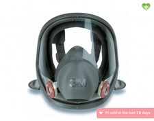 3M - Class 1 - 6000 Series Full Face Mask - Size Medium