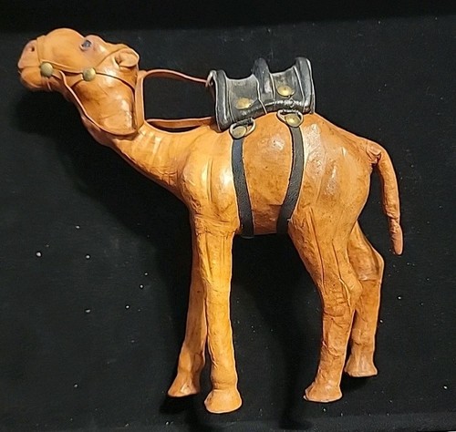 1970's Leather Wrapped Camel From The Middle East