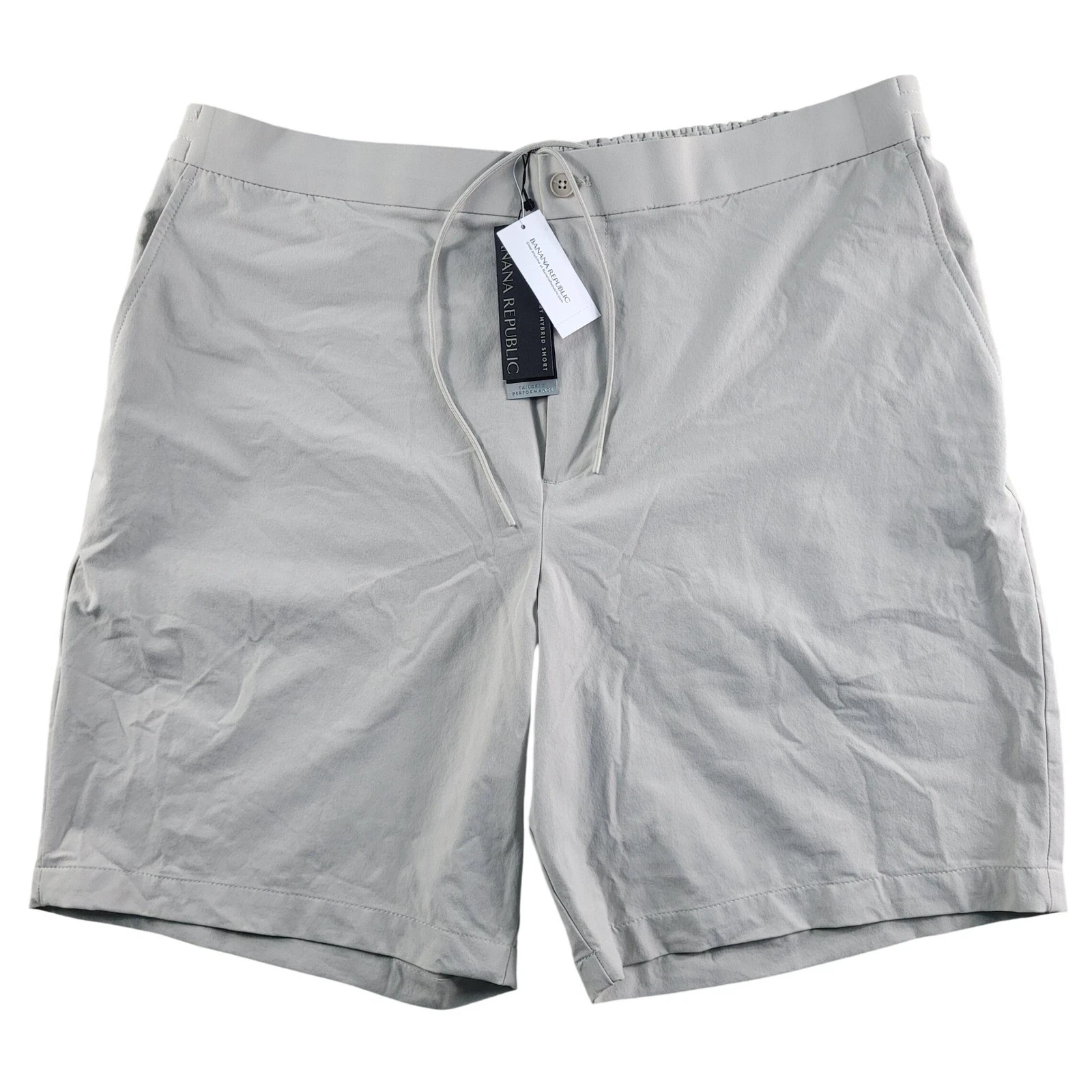 Banana Republic Hybrid Short Men's 38 9" Quick-Dry Performance Tech Stretch NWT