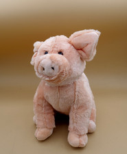 Toys R Us Gibbler Plush Pig by Gund for Animal Alley 11  