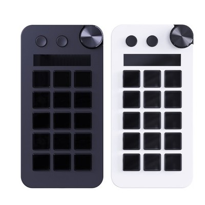 StreamDeck Visual Keyboards 15 Key 2 Dials for Dynamic Streaming and Media Tasks