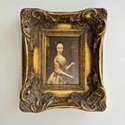 19th Century Antique Portrait Oil Painting