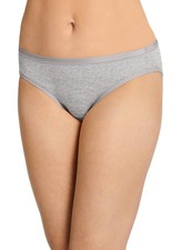 Jockey Women's Worry Free Cotton Stretch Moderate Absorbency Bikini
