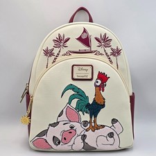 Mini Mochila Loungefly Disney Moana Pua & Hei Hei Nueva
