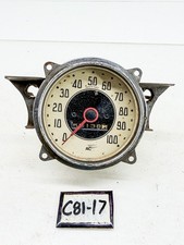 Vintage Chevy Car 1936 - 1939 Chevrolet Truck Speedometer Dash Gauge C81-17
