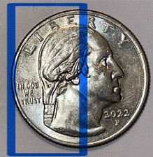 “Lucky” Strike ERROR Coin 2022-P Dr Sally Ride Quarter Off Center Strike