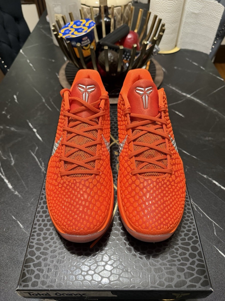 Nike Zoom Kobe 6 Protro Total Orange Size 8.5 PADS | eBay