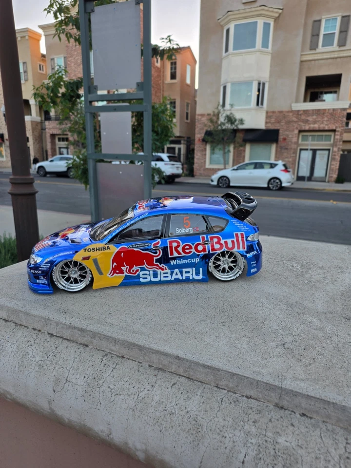200mm 1/10 Custom Paint WRX REDBULL 4Tec-2 RDS DC10 YD2 MST FZ02 TT02 Body Only - Image 3 of 4