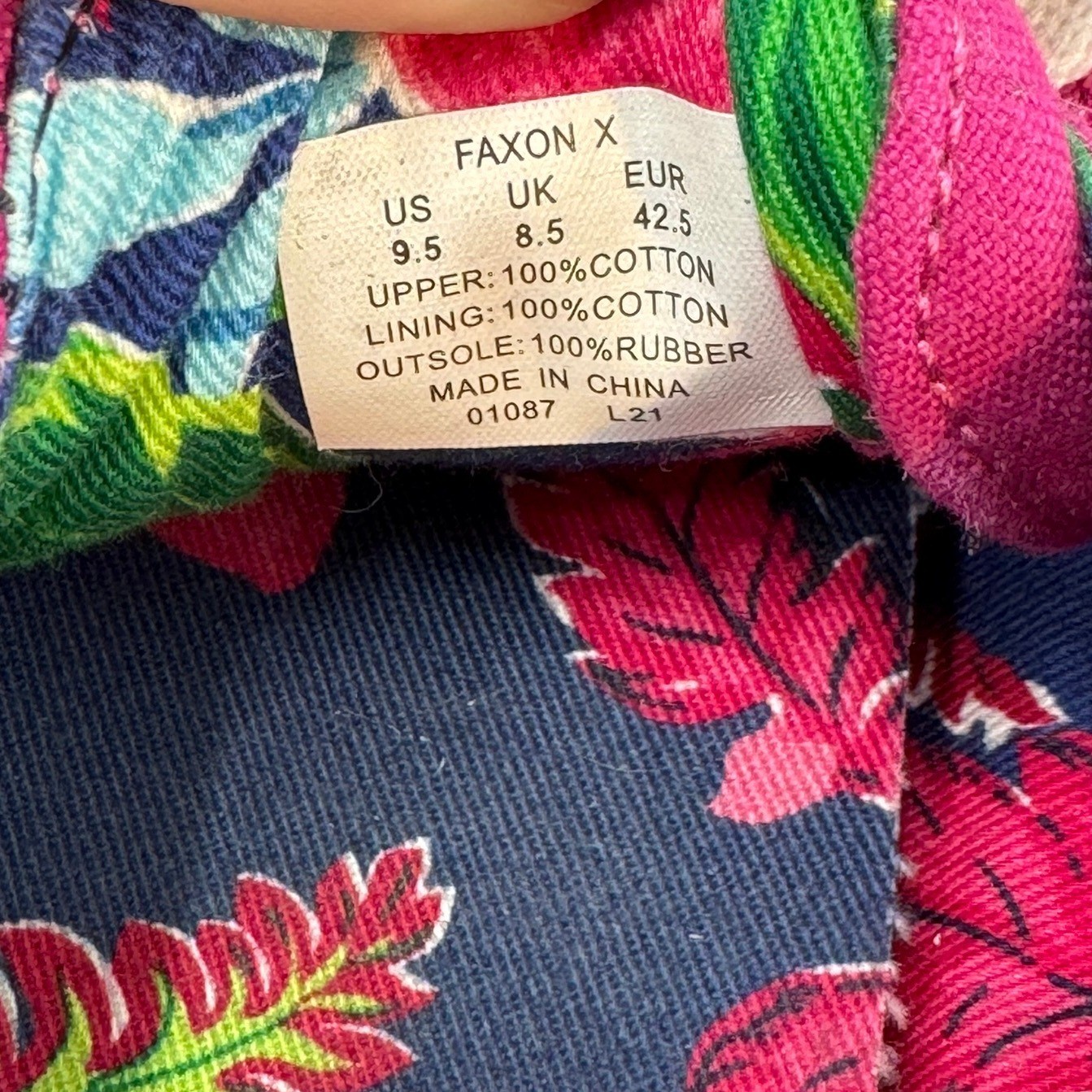 Polo Ralph Lauren Men's Size 9.5 Canvas Low-Top Faxon X Fiusha sneakers Shoes thumbnail 4