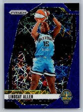 Lindsay Allen 2024 Panini Prizm WNBA #107 Blue Velocity Prizms Chicago Sky