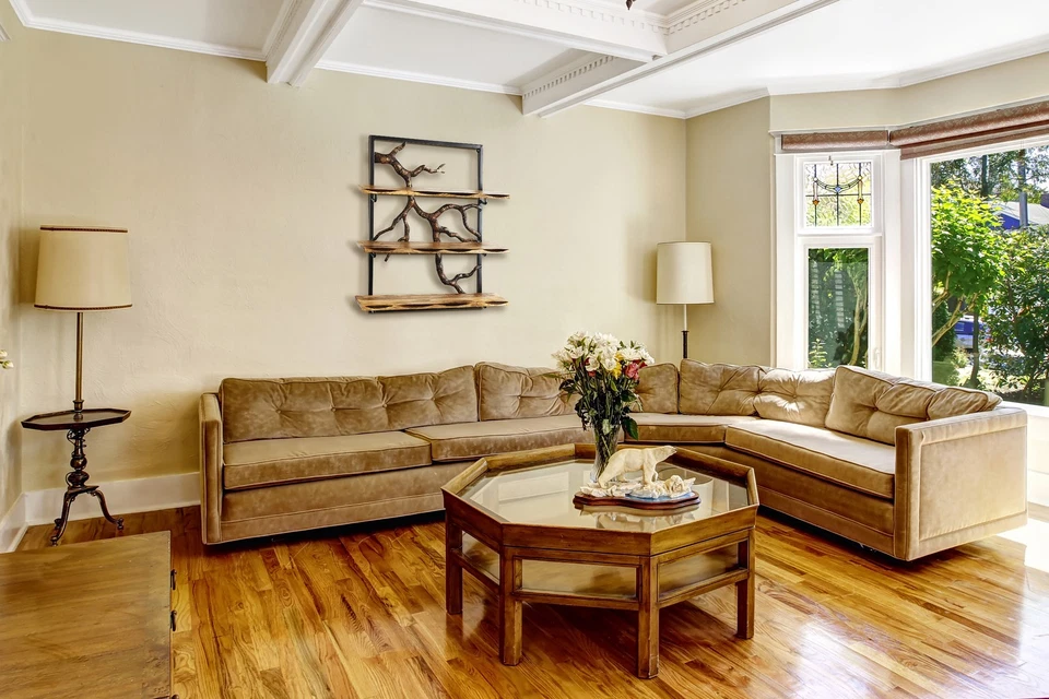 Wandregal Hängeregal Bücherregal Holzregal Schweberegal Wandboard 59x20x66cm - Bild 2 von 4