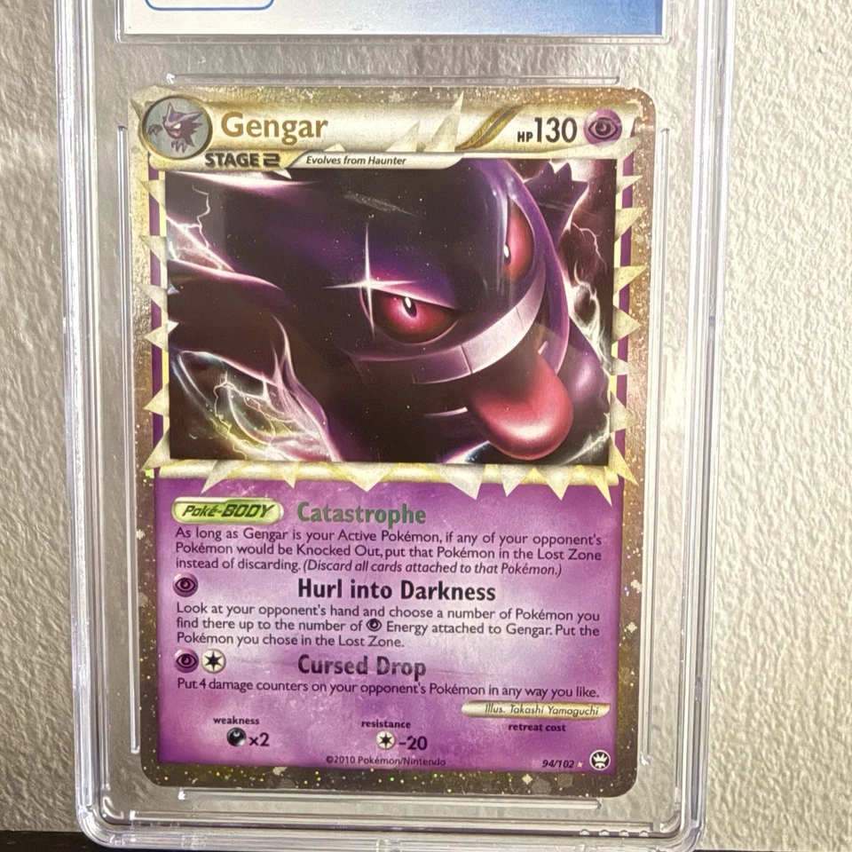 Gengar Holo 2010 Triumphant CGC 5.5 – Pokémon Card #94/102 – Vintage - Image 2 of 3