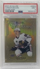2023-24 Upper Deck Allure Doubloons #DB39 Connor Bedard RC Rookie PSA 9 SP SSP