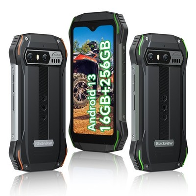 Blackview N6000 Mini Outdoor Smartphone 16GB+256GB 4.3'' Android 13 Handy NFC