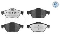 Meyle Bremsbelagsatz, Scheibenbremse MEYLE-PD: Advanced Perform 025 232 4518/PD