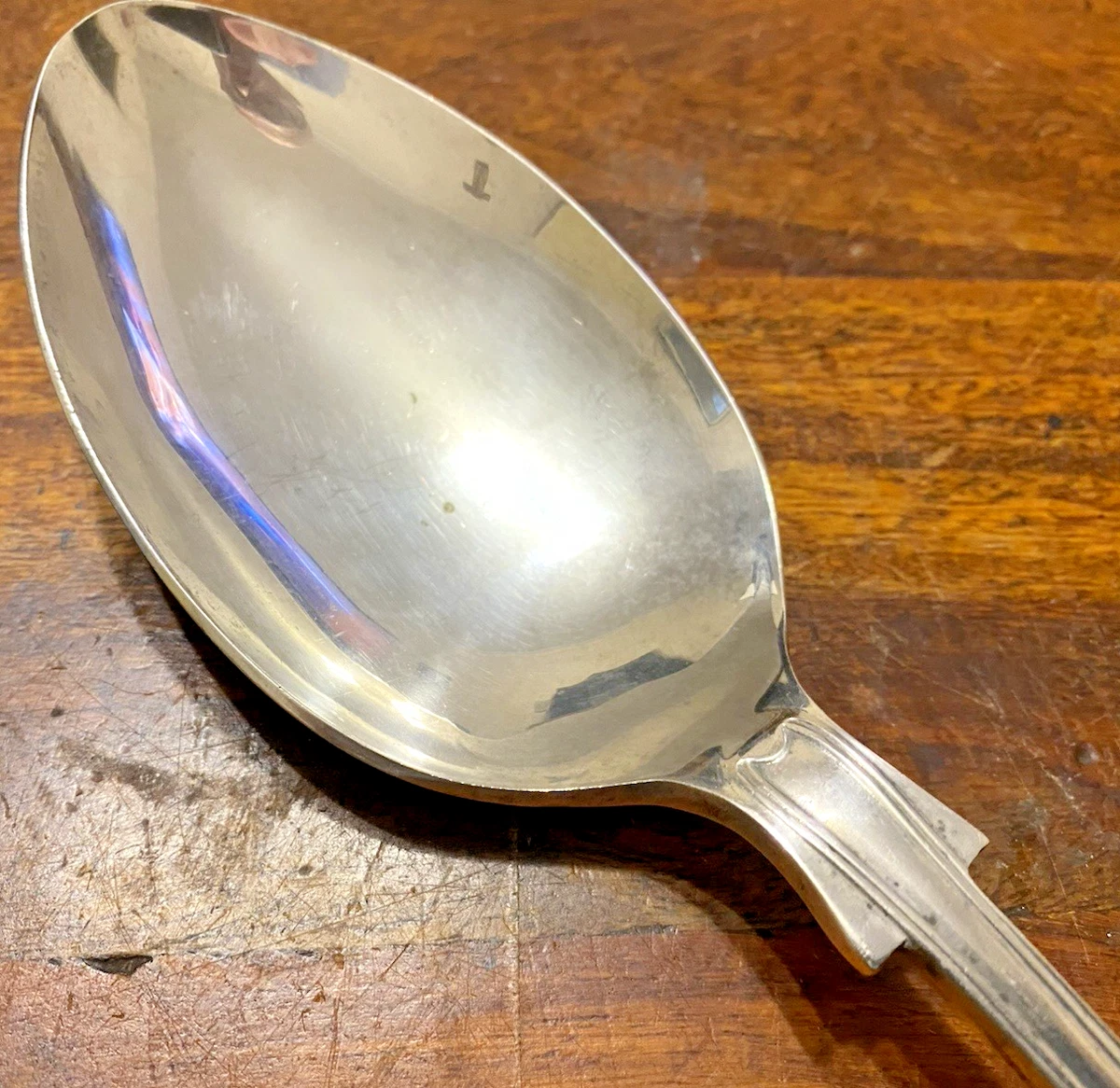 Vintage Sheffield Silver Plated "Kings Pattern" Basting Spoon - 33cm Length