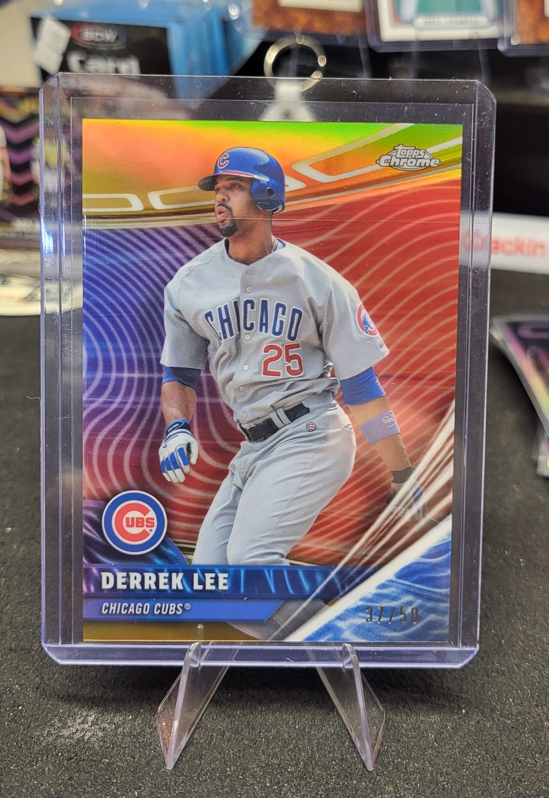 2026 Topps Chrome /50 Derek Lee Chrime Rivals Chicago Cubs MLB