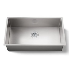 New Kohler K-5285-NA Strive 32 Single Basin Undermount 16-Gauge Stainless Steel
