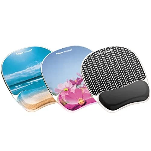 FELLOWES PHOTO GEL MOUSE PAD WRIST REST MICROB - SANDY BEACH (9179301) - Image 4 of 4