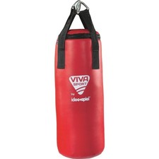 Viva Sport Skórzany worek bokserski Trening Walka-Sport Kick-Boxing Torba bokserska Worek z piaskiem
