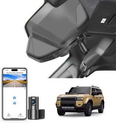 STARVIS 2 IMX678 4K Front/IMX675 2K Rear Dashcam für Toyota Land Cruiser 2024-26
