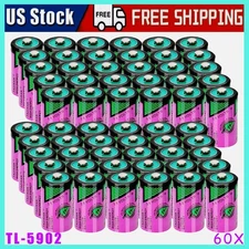 ❥ 60X battery For TADIRAN TL-5902 3.6V 1/2 AA ER14250 SL350/750 TL-2150 Battery