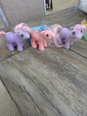 My Little Pony MLP Vintage Mail Order MO Lavender Baby Ember lot G1