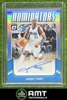 Jason Terry Auto 2024-25 Panini Donruss Optic 21/99 Dominators Holo Mavericks
