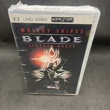 Brand New Still Sealed BLADE PSP Movie, UMD, 2005 Wesley Snipes disc loose 
