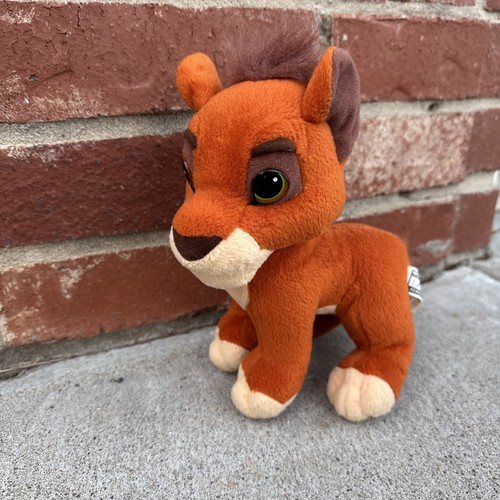 Vintage 1998 Disney The Lion King Simba's Pride Standing Stuff Animals  Plush