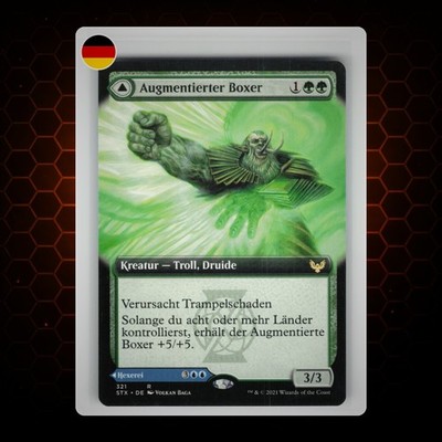 MTG - Augmenter Pugilist/Augmentierter Boxer - STX - Deutsch - NM