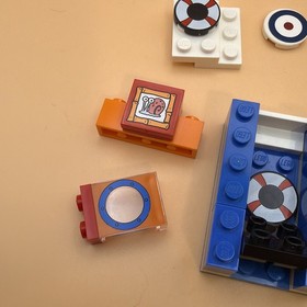 LEGO Spongebob 3834 Bikini Bottom Incomplete Decorated Stickered Parts Lot