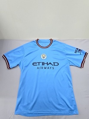 Puma Herren XL Blau Kurzarm Dry Cell Trikot 100% Poly