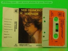 NEIL DIAMOND SERENADE 122 8 Track Audio Cassette CBS