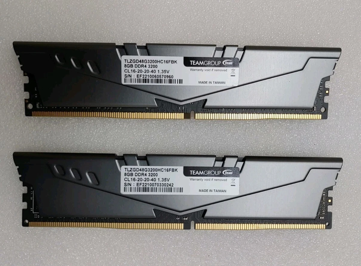 PC4-25600 (DDR4-3200) Bus Speed 8 GB Capacity per Module DDR4