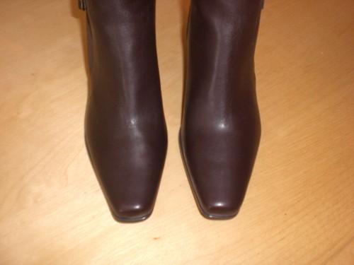 Easy Spirit Fabras boot tall stretch brown 10 WIDE New - Picture 3 of 6