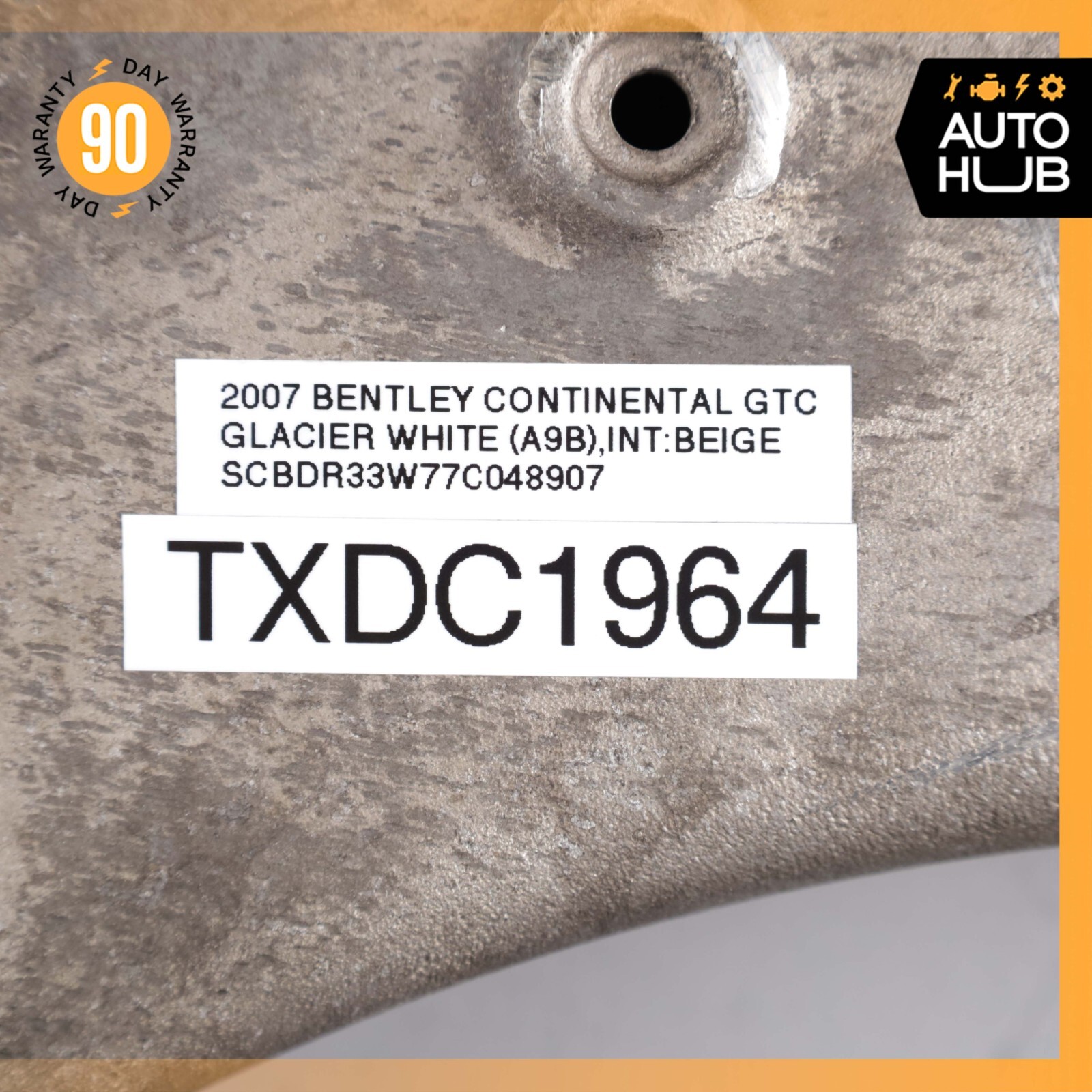 07-11 Bentley Continental GTC Rear Left Driver Side Lower Control Arm OEM 60k