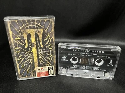 TOSHI Mission Cassette Tape Vocalist X Japan Solo Album (BMG TH 1994) - Image 1 of 3