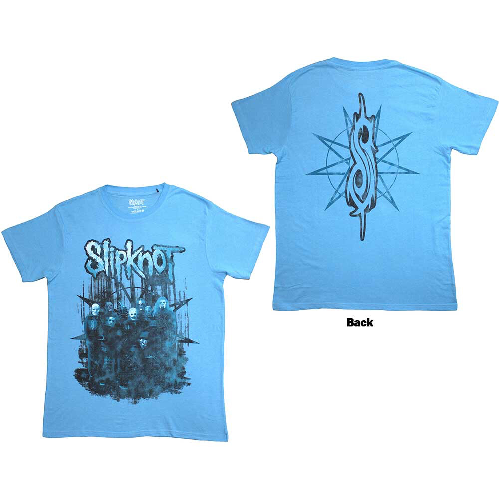 Slipknot - The End, So Far Band - Blue t-shirt | eBay
