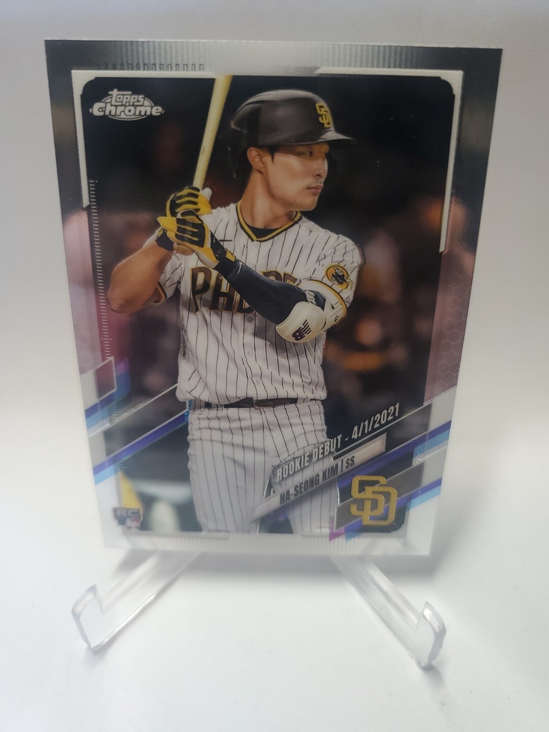 2021 Topps Chrome Update Series - Rookie Debut #USC12 Ha-Seong Kim (RC)