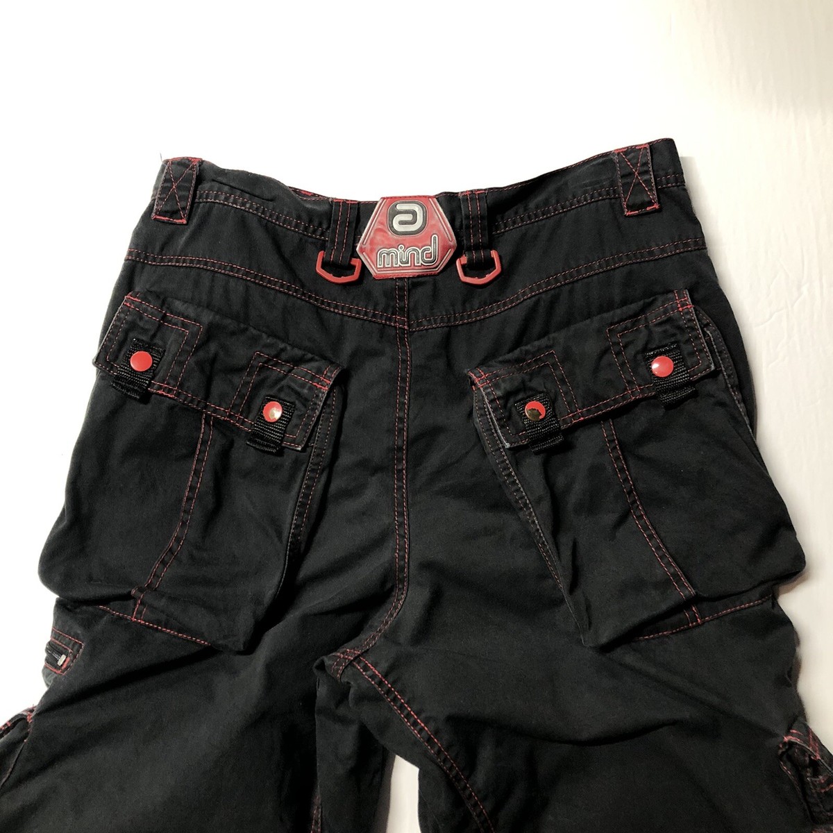 VTG Altered￼mind Goth Rave Skater Emo Pants Men's Sz 32 Black